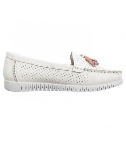 Venezia Białe Ażurowe FTG210621B White (VE777-b) shoes