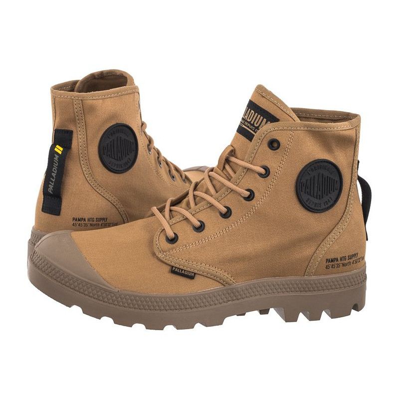 Palladium Pampa Hi Htg Supply Caramel 77356-227-M (PA118-b) shoes