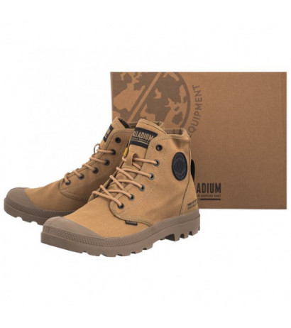 Palladium Pampa Hi Htg Supply Caramel 77356-227-M (PA118-b) shoes