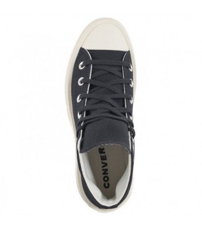 Converse CTAS Modern Lift Hi Black/Black/Egret A06141C (CO691-a) shoes