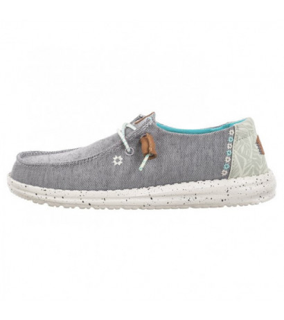 Hey Dude Wendy Heathered Slub Tropical Grey 40753-030 (HY23-a) shoes