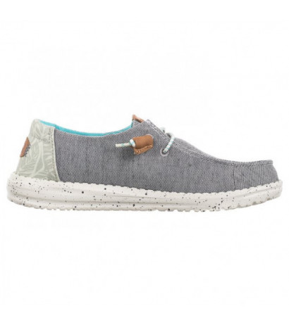 Hey Dude Wendy Heathered Slub Tropical Grey 40753-030 (HY23-a) shoes