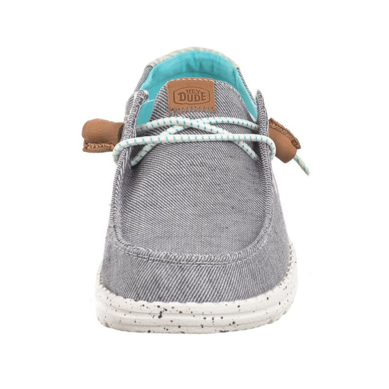 Hey Dude Wendy Heathered Slub Tropical Grey 40753-030 (HY23-a) shoes