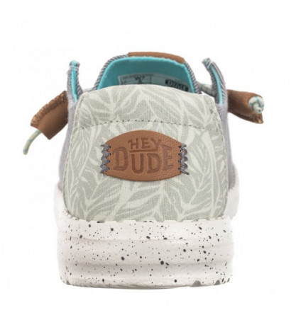 Hey Dude Wendy Heathered Slub Tropical Grey 40753-030 (HY23-a) shoes