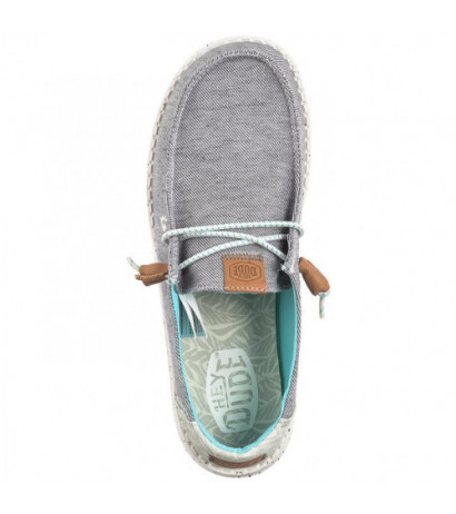 Hey Dude Wendy Heathered Slub Tropical Grey 40753-030 (HY23-a) shoes