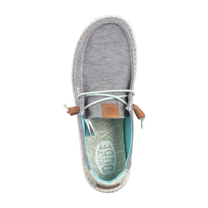 Hey Dude Wendy Heathered Slub Tropical Grey 40753-030 (HY23-a) shoes