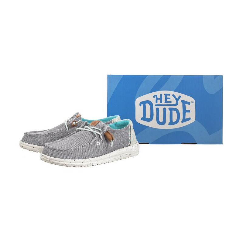 Hey Dude Wendy Heathered Slub Tropical Grey 40753-030 (HY23-a) shoes