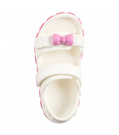 Crocs Crocband Cruiser Pet Sandal White/Pink Tweed 210030-1NG (CR335-a) sandals