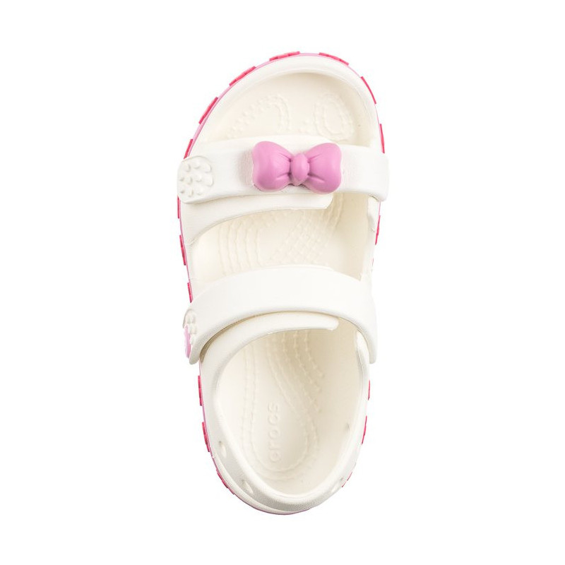 Crocs Crocband Cruiser Pet Sandal White/Pink Tweed 210030-1NG (CR335-a) sandals