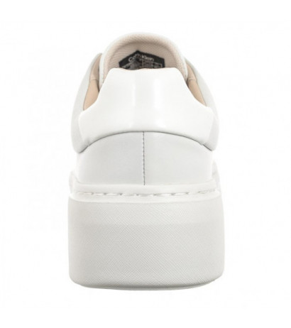 Calvin Klein Ff Cupsole LAce Up W/Ml Lth Triple White HW0HW02118 0K4 (CK510-a) shoes