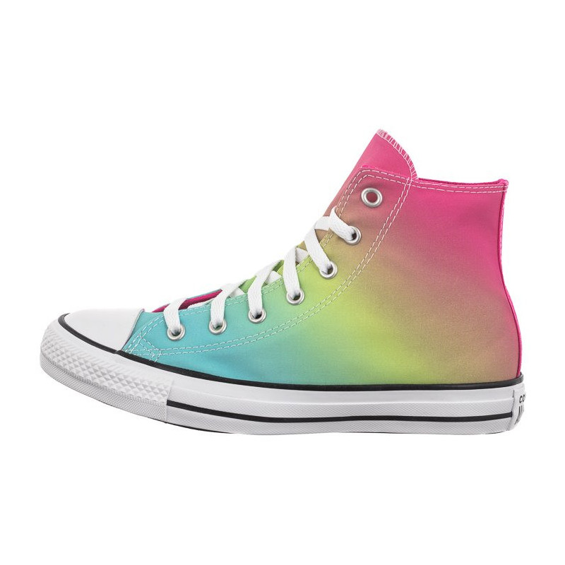 Converse CTAS Hi Triple Cyan/Chaos Fuchsia A07337C (CO690-a) sneakers