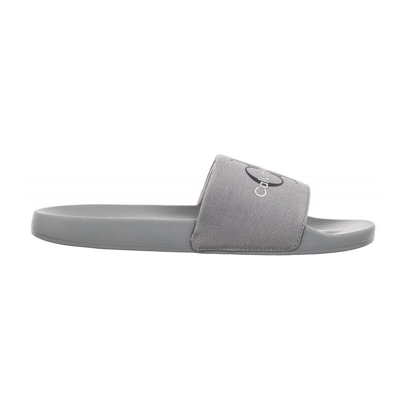 Calvin Klein Slide Monogram Co Formal Grey/Mushroom YM0YM00061 0IP (CK287-c) slippers