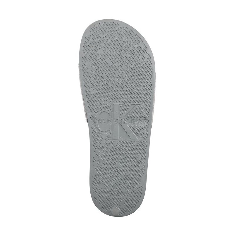 Calvin Klein Slide Monogram Co Formal Grey/Mushroom YM0YM00061 0IP (CK287-c) slippers