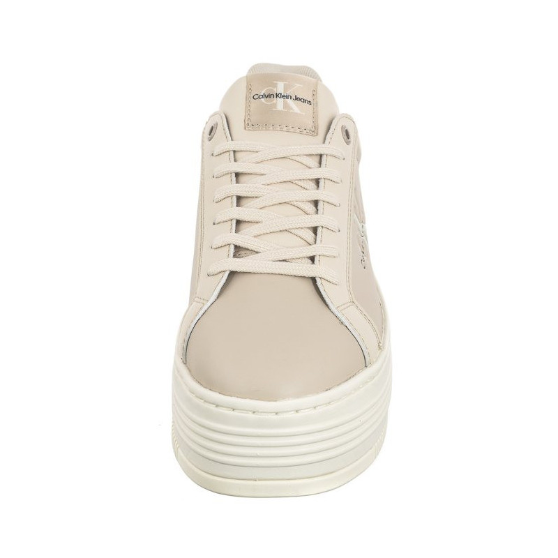 Calvin Klein Bold Platf Low Lace Lth Ml Mtl Eggshell/Creamy White YW0YW01516 0GB (CK506-a) shoes