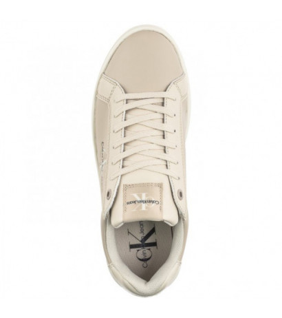 Calvin Klein Bold Platf Low Lace Lth Ml Mtl Eggshell/Creamy White YW0YW01516 0GB (CK506-a) shoes