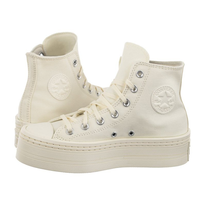 Converse CTAS Modern Lift Hi Egret/Egret/Egret A06140C (CO691-b) shoes