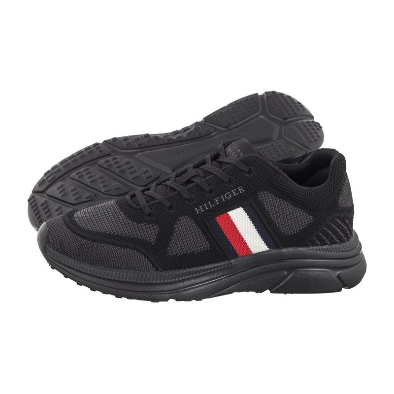 Tommy Hilfiger Modern Runner Knit Evo Ess Black FM0FM05245 BDS TH1121 a sports shoes