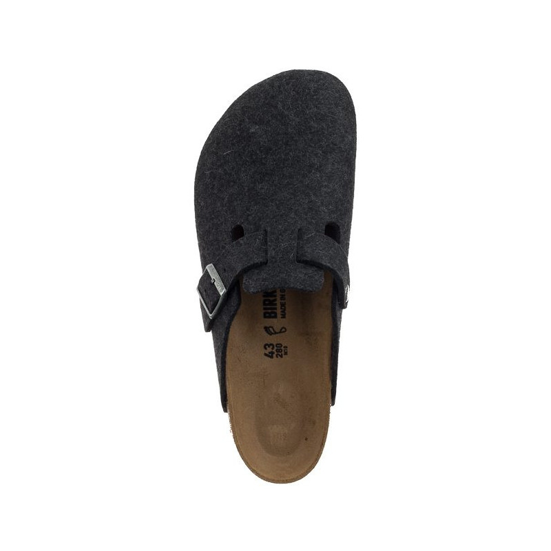 Birkenstock Boston BS Anthracite 0160371 (BK78-a) slippers