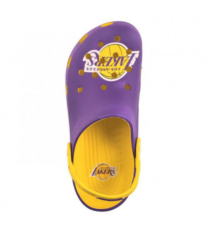 Crocs NBA Los Angeles Lakers Clog Sunflower 208650-75Y (CR337-a) slippers