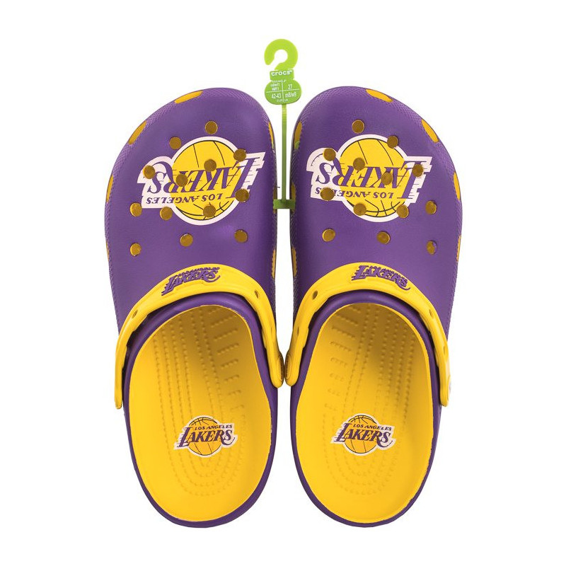 Crocs NBA Los Angeles Lakers Clog Sunflower 208650-75Y (CR337-a) slippers