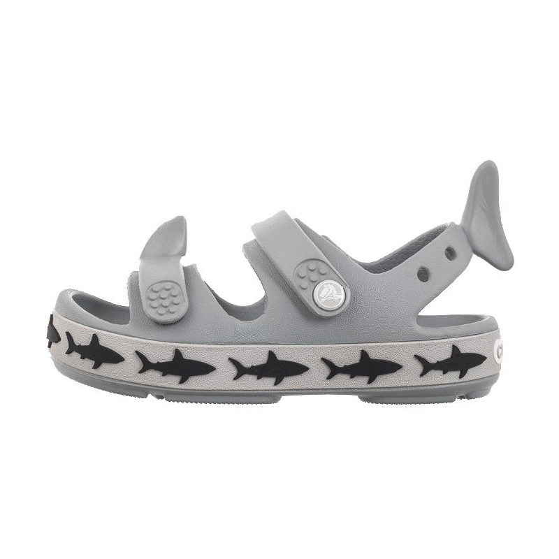 Crocs Crocband Cruiser Shark Sandal Light Grey 210031-007 (CR336-a) sandals