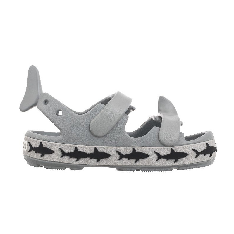 Crocs Crocband Cruiser Shark Sandal Light Grey 210031-007 (CR336-a) sandals