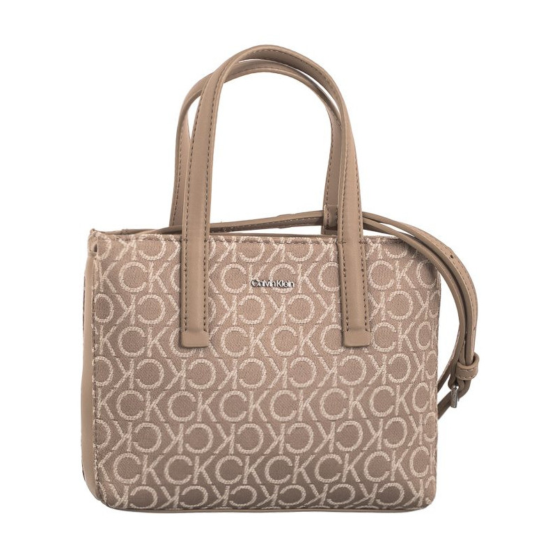 Calvin Klein CK Must Mini Tote Cantarelle Mono Jacquard K60K612277 0HE (CK518-a) handbag