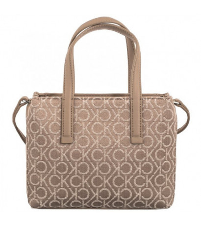 Calvin Klein CK Must Mini Tote Cantarelle Mono Jacquard K60K612277 0HE (CK518-a) handbag