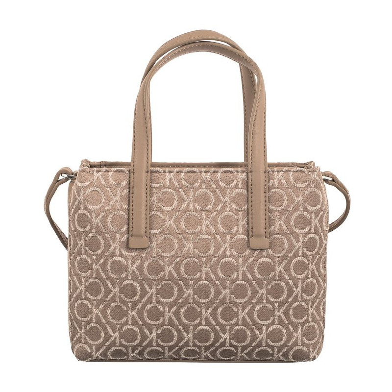 Calvin Klein CK Must Mini Tote Cantarelle Mono Jacquard K60K612277 0HE (CK518-a) handbag