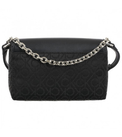 Calvin Klein Re-Lock Mini Crossbody Bag CK Black Mono Jacquard K60K612642 0GK (CK519-a) handbag