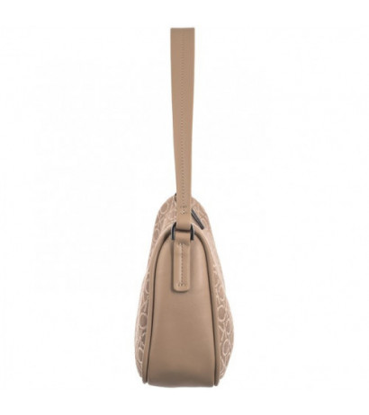 Calvin Klein CK Refine Shoulder Bag-JCQ Chanterelle Mono Jacquard K60K612333 0HE (CK525-a) handbag