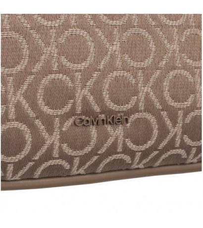 Calvin Klein CK Refine Shoulder Bag-JCQ Chanterelle Mono Jacquard K60K612333 0HE (CK525-a) handbag