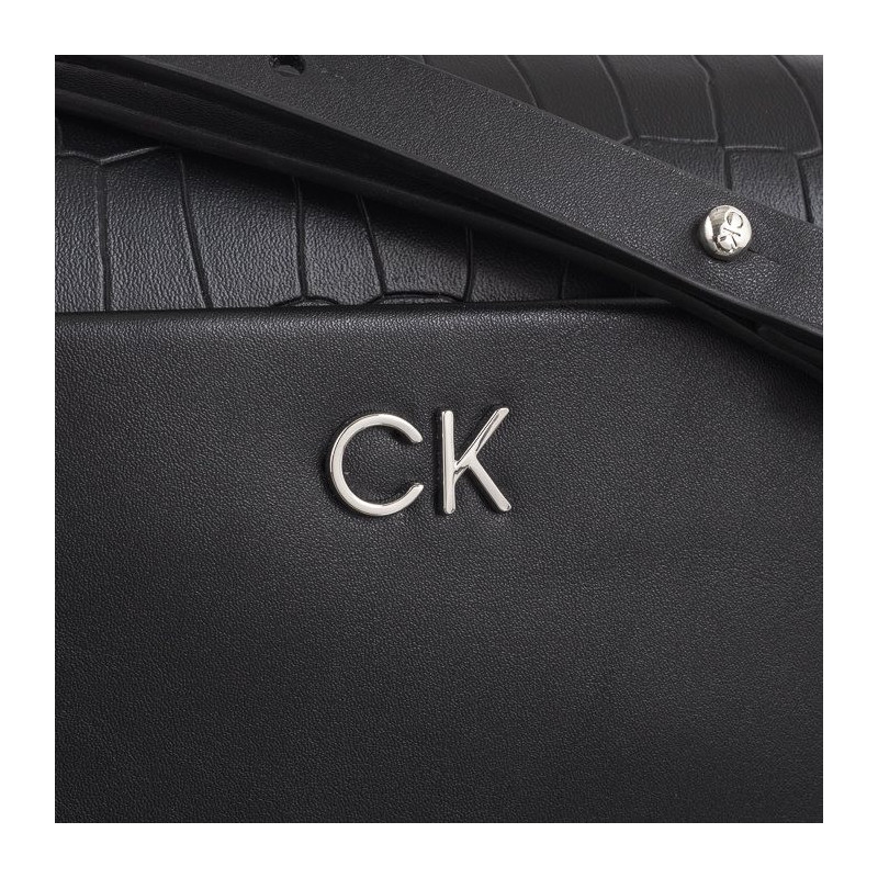 Calvin Klein CK Daily Camera Bag_Croco Ck Black Croco K60K612140 BEH (CK521-a) handbag