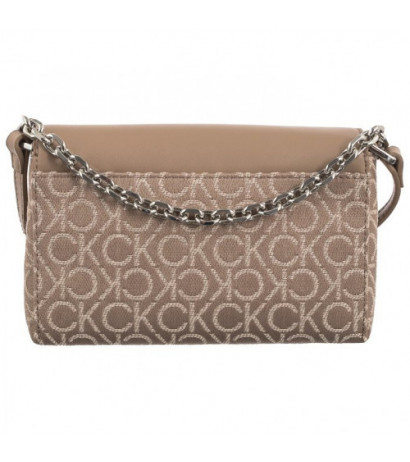 Calvin Klein Re-Lock Mini Crossbody Bag CK Chanterelle Mono Jacquard K60K612642 0HE (CK519-b) handbag