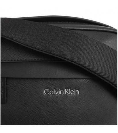 Calvin Klein CK Must Reporter CK Black Saffiano K50K511853 BEH (CK526-a) handbag