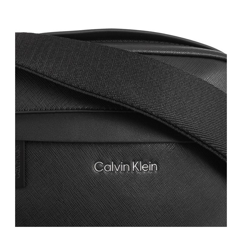 Calvin Klein CK Must Reporter CK Black Saffiano K50K511853 BEH (CK526-a) handbag