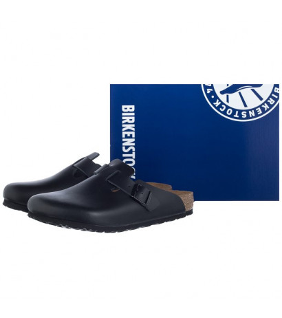 Birkenstock Boston BS Black 060191 (BK80-a) slippers