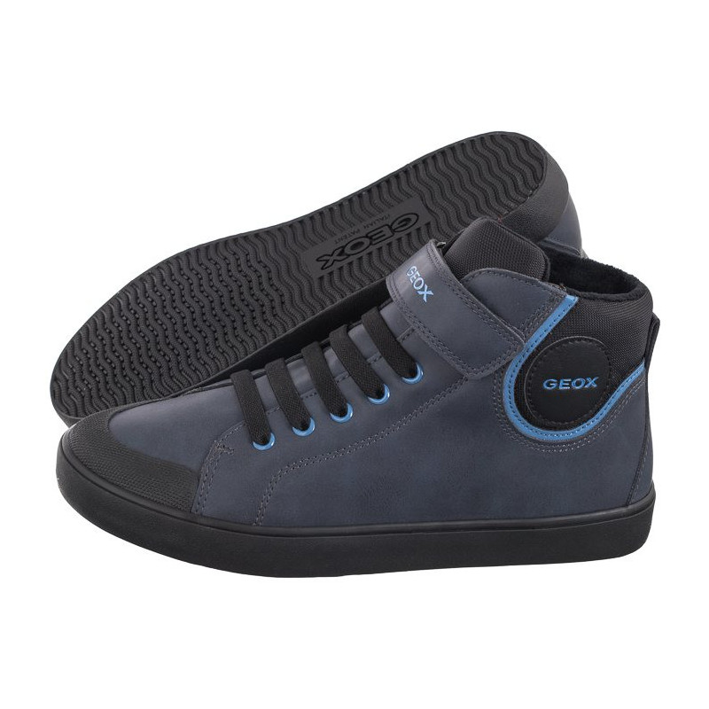 Geox J Gisli B. C - Wax.Syn+Nylon Navy/Lt Blue J465CC 0MEFU C0693 (GE177-a) sports shoes