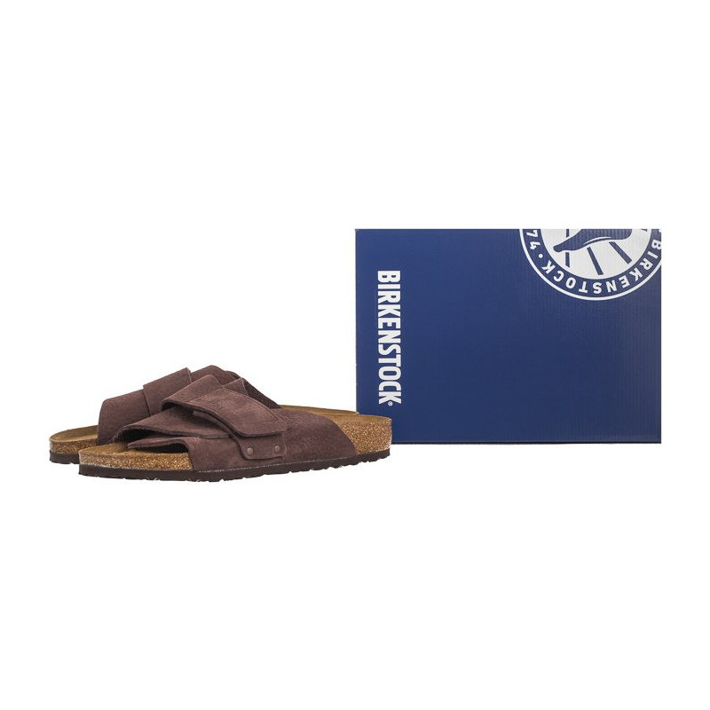 Birkenstock Kyoto Desert Buck Roast 1022498 (BK208-b) slippers