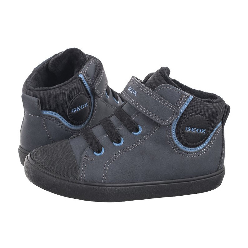 Geox B Gisli B. C Wax.Synt+Nylon Navy/Lt Blue B461NC 0MEFU C0693 (GE179-a) ankle boots