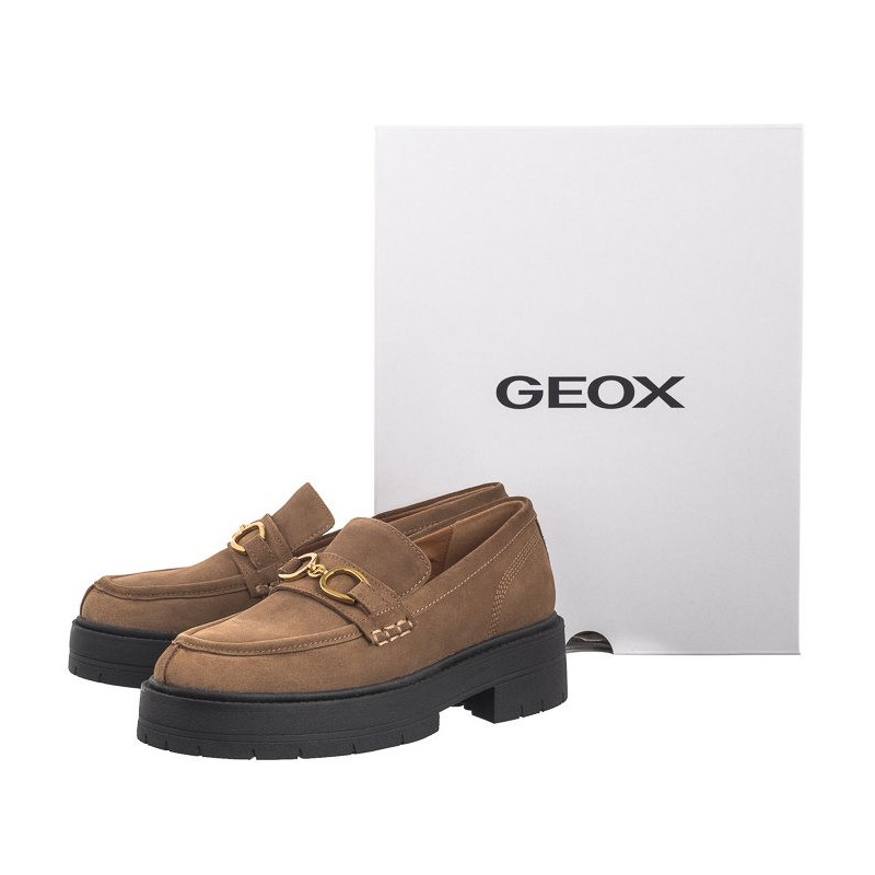 Geox D Spherica EC7 A - Suede Mud D46VDA 00022 C6372 (GE182-a) shoes