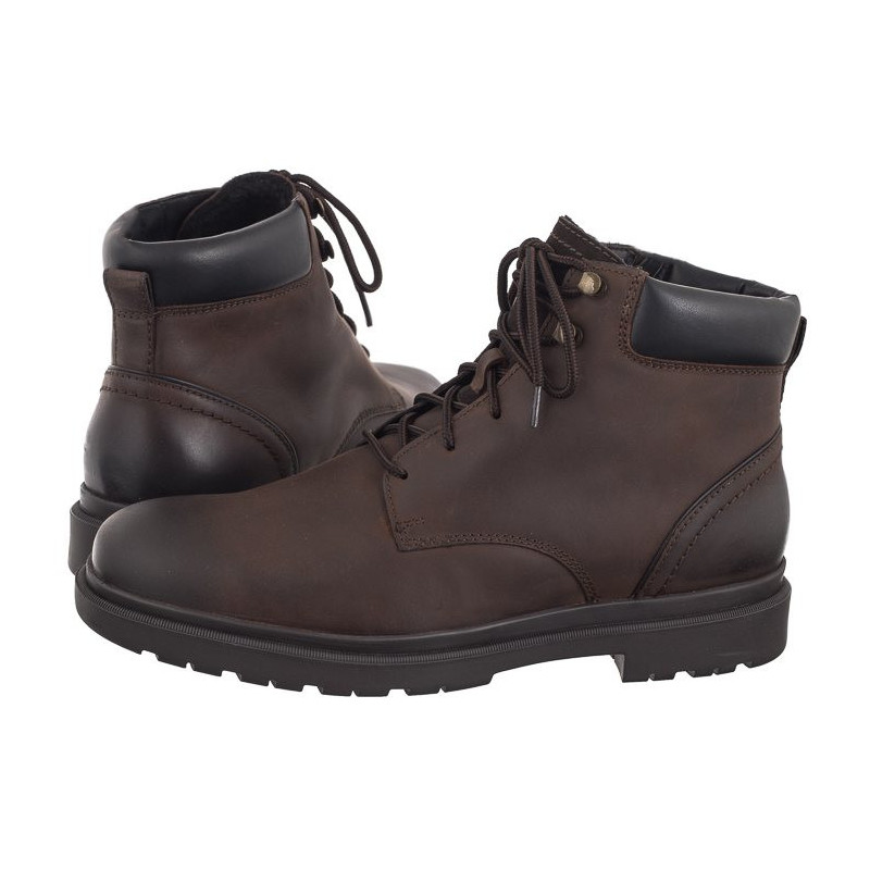 Geox U Andalo C - Pull Up Lea Coffee U46DDC 000FF C6009 (GE185-a) boots