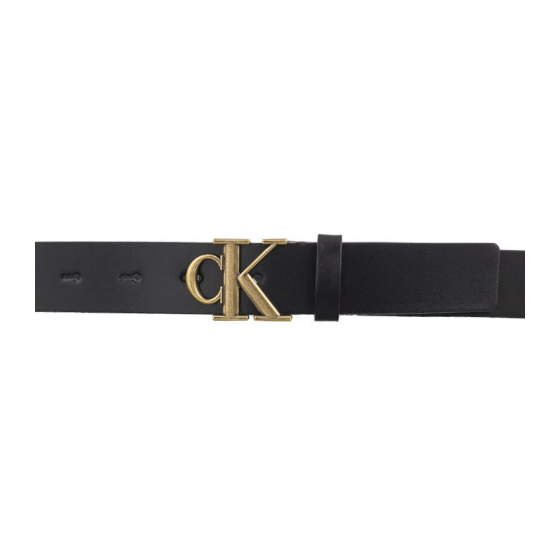 Calvin Klein Mono Plaque Lthr Belt 30mm Black K60K612289 BEH (CK532-a) belt