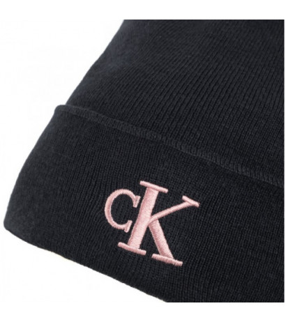 Calvin Klein Monogram Embro Beanie K60K612319 01P (CK529-c) cap