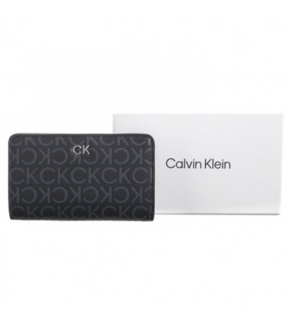 Calvin Klein CK Daily MD Bifold Mono Black Monogram Pu K60K612683 0GM (CK535-a) handbag