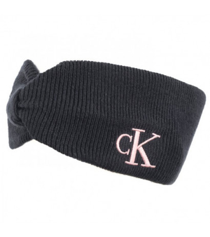 Calvin Klein Monogram Embro Headband K60K612658 01P (CK530-a) cap