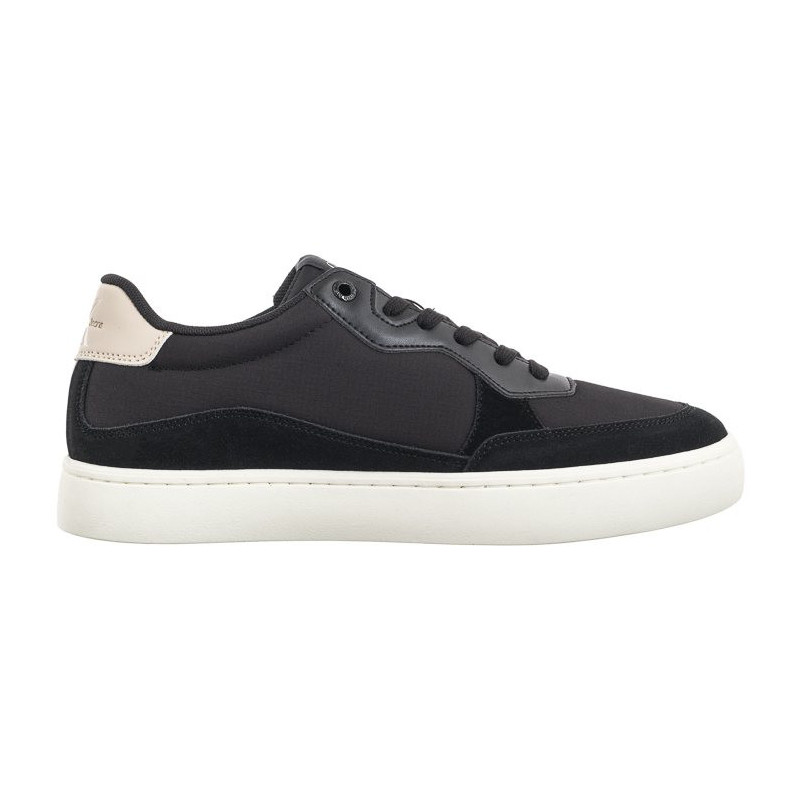 Calvin Klein Classic Cupsole Low Mix Mtl Black/Eggshell/White YM0YM01033 0GR (CK541-a) sports shoes