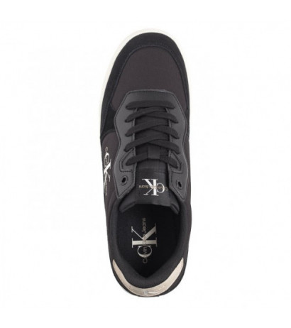 Calvin Klein Classic Cupsole Low Mix Mtl Black/Eggshell/White YM0YM01033 0GR (CK541-a) sports shoes