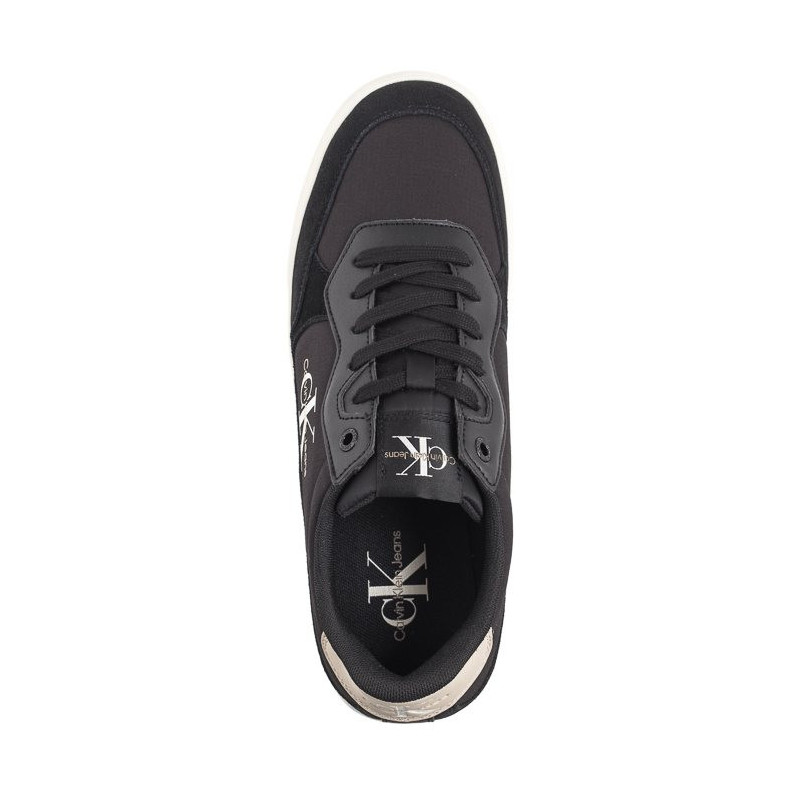 Calvin Klein Classic Cupsole Low Mix Mtl Black/Eggshell/White YM0YM01033 0GR (CK541-a) sports shoes