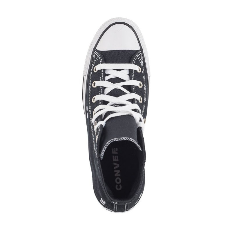 Converse CTAS Hi Black/White/Black A10386C (CO701-a) shoes